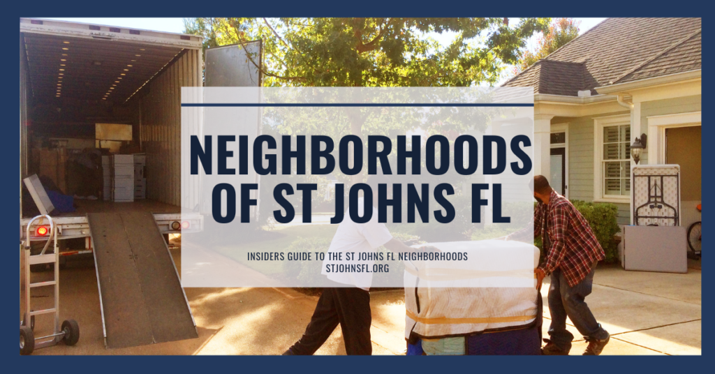 neigborhoods of st johns fl