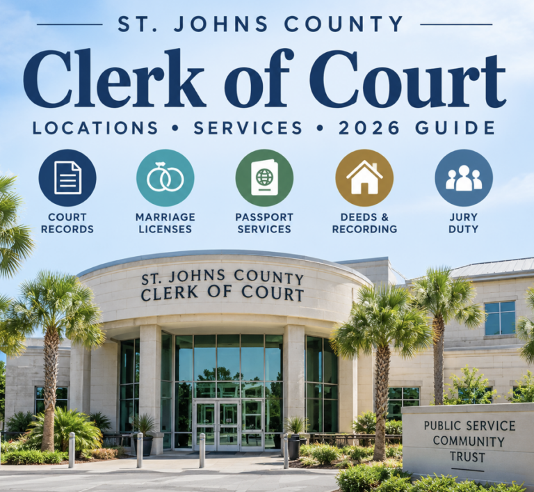 St Johns County Clerk Opens New Service Center