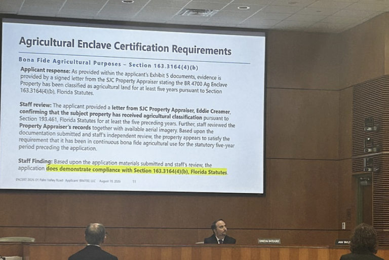 Agricultural Enclave ENCERT Denied
