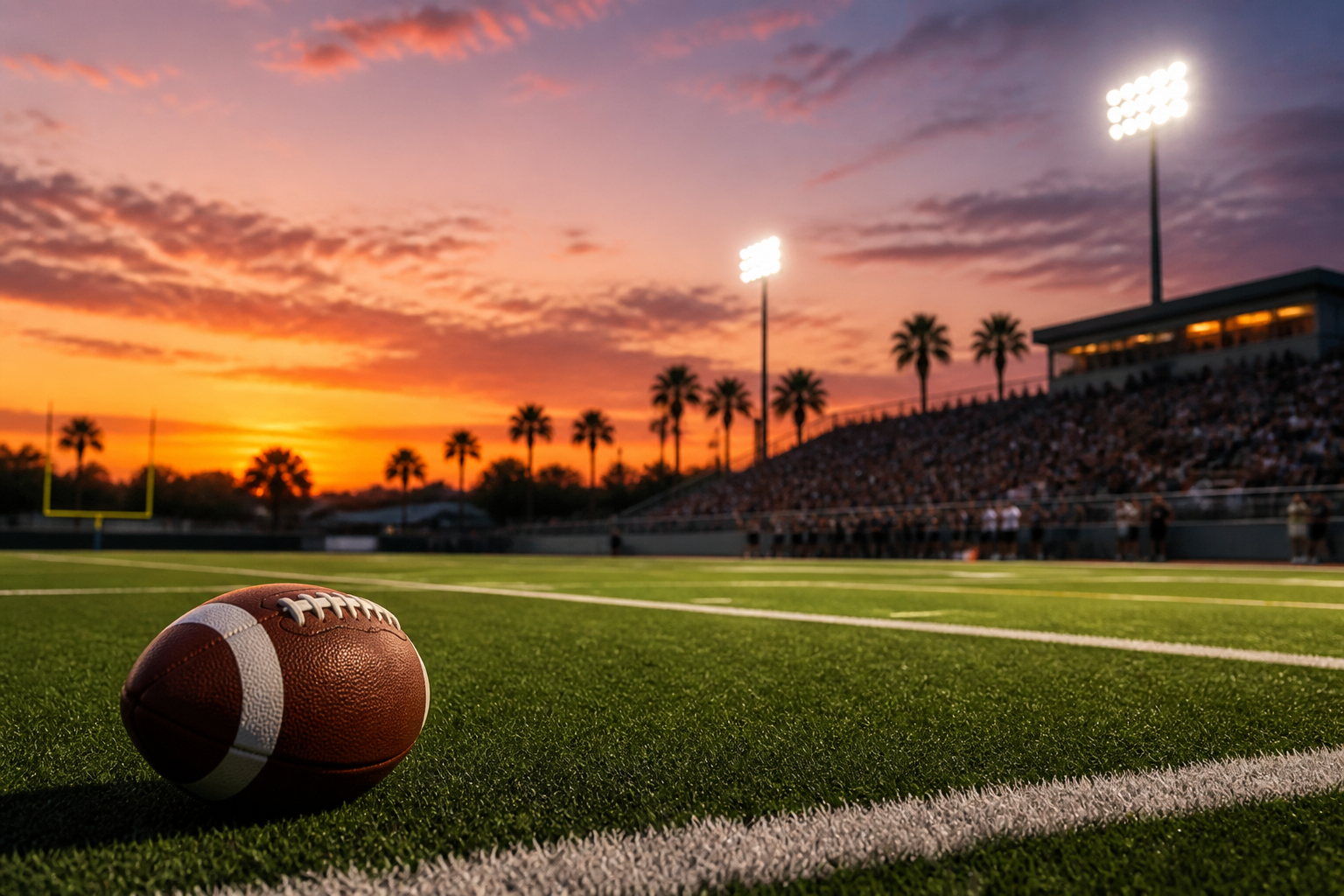 Editorial illustration for St. Johns County football teams face rivalry and unbeaten matchups in Week 3
