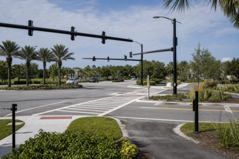 Nocatee intersection gains traffic signal and golf cart crossings